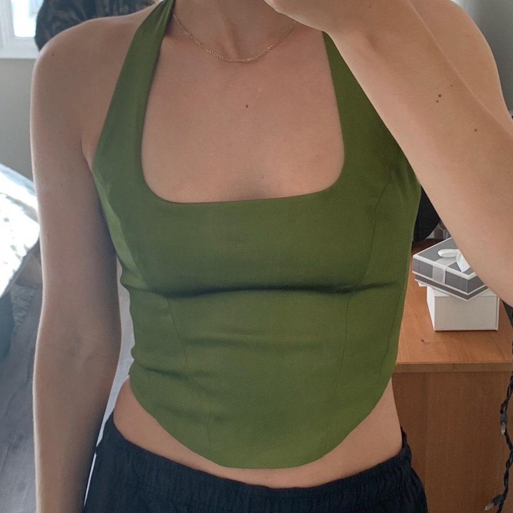 Aritzia Wilfred Corset Top